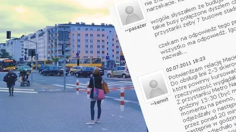 Internauci wściekli na ZTM za Z3
