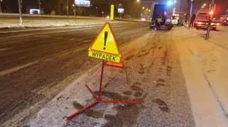 Zderzenie autobusu i taksówki na Mokotowie