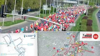 Trasa półmaratonu i maratonu