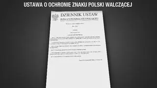 Polska Walcząca chroniona ustawą