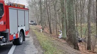 Wypadek pod Warszawą