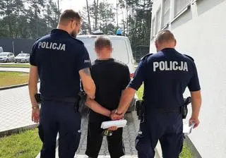 Zatrzymany przez otwockich policjantów mężczyzna 