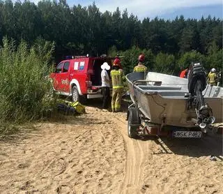 Akcja ratownicza w miejscowości Kutyski 