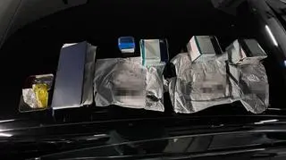 Przedmioty zabezpieczone przez policję