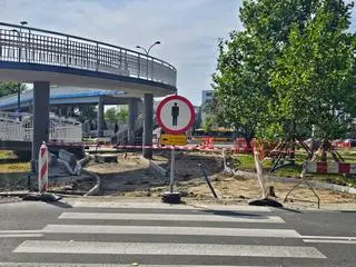 Na skrzyżowaniu ulic Ostrobramskiej i Poligonowej powstaje przejście naziemne 