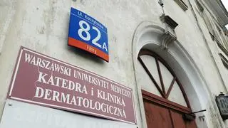 Zły stan budynku Kliniki Dermatologii i Wenerologii 