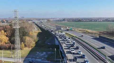 Utrudnienia po zderzeniu na trasie S2