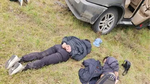 Po pościgu policja udaremniła próbę przemytu migrantów