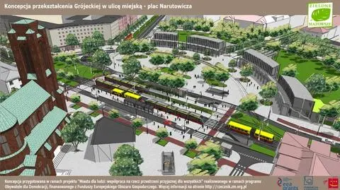 Jak ożywić plac Narutowicza? "Trzeba zwęzić Grójecką"