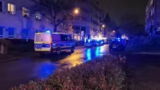 Akcja policji na Mokotowie 
