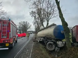 Śmiertelny wypadek na drodze krajowej numer 60