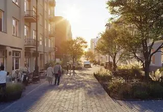 Dziś beton i nierówne chodniki. Za rok ta ulica ma być wizytówką dzielnicy