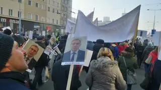 Protest przeciwko budowie linii 400kV