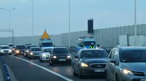 Obwodnica stanęła na kilka godzin po zderzeniu trzech aut