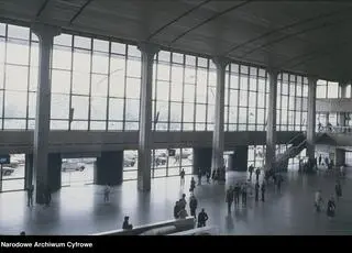 Dworzec Centralny w latach 70. XX wieku