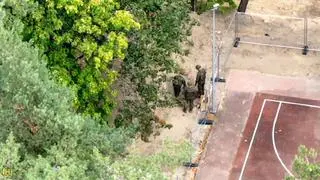 Na miejsce przyjechał patrol saperski 