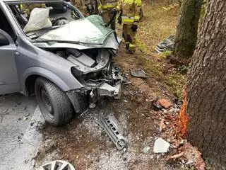 Wypadek w miejscowości Sitne