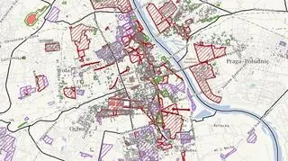 Nowa mapa w stołecznych serwisach