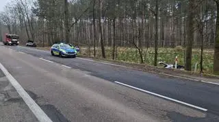 Wypadek pod Warszawą