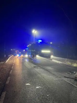 Tragiczny wypadek na DK76