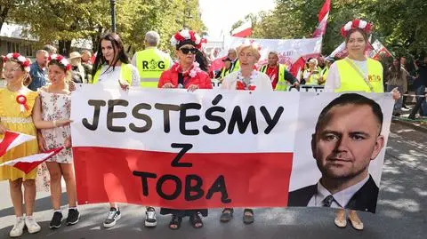 Manifestacja zwolenników Karola Nawrockiego