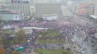 Narodowcy zbierają się w centrum