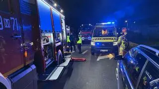 W wypadku na krajowej "10" zginęła kobieta