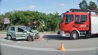 Zderzenie na Płochocińskiej