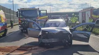 Zderzenie na A2