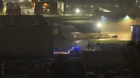 Koparka uszkodziła rurę z gazem 