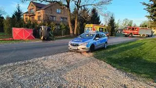 Wypadek w miejscowości Dobra