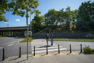 Powstaną schody łączące rondo Himilsbacha z aleją Jana Pawła II
