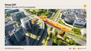 Stacja Rondo Unii Europejskiej na linii M4