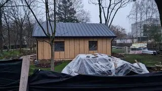 Rekonstrukcja domków fińskich na Polu Mokotowskim