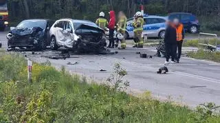 Wypadek w miejscowości Władzin