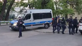 Akcja policji na Uniwersytecie Warszawskim