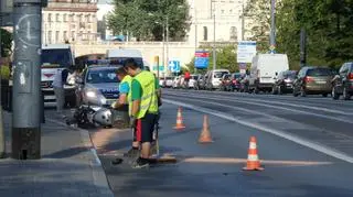 Wypadek na Solidarności