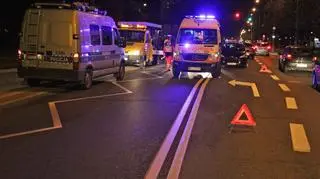 Wypadek na Broniewskiego