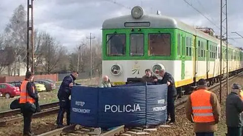 Wypadek na przejeździe kolejowym fot. Tomasz Zieliński/tvnwarszawa.pl