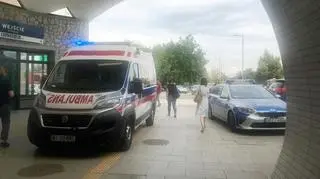 Wypadek na stacji Warszawa Stadion