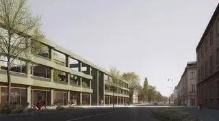 Wizualizacje nowego budynku UW na Powiślu