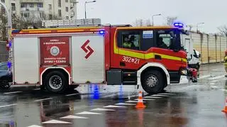 Wypadek na Bielanach