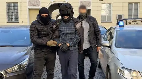 Zatrzymanie Krzysztofa B.
