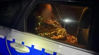 Mężczyzna miał objawy hipotermii, trafił do szpitala