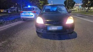 Wypadek na Broniewskiego 