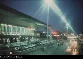 Dworzec Centralny w latach 70. XX wieku