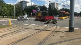 Tramwajarze rozkopią rondo Kercelak 