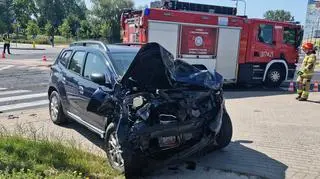 Wypadek na Ursynowie