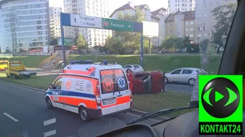 Tico dachowało po zderzeniu z alfą