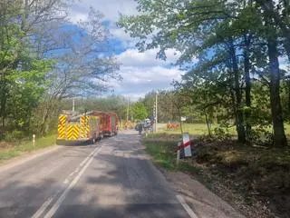 Wypadek w miejscowości Władzin